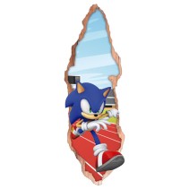 Vinilos videojuego sonic puertas 3d